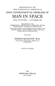 Front cover of Proceedings of the First International Symposium on Basic Environmental Problems of Man in Space by Hilding Bjurstedt