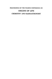 Front cover of Proceedings of the Fourth Conference on Origins of Life by Lynn Margulis