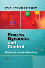 Cover of Process dynamics and control by Brian Roffel