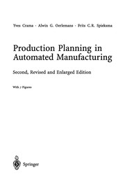 Front cover of Production Planning in Automated Manufacturing by Yves Crama