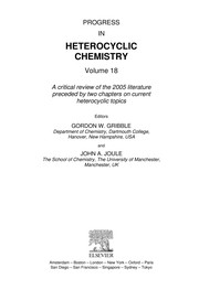 Front cover of Progress in heterocyclic chemistry by Gordon W. Gribble