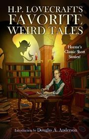Cover of H.P. Lovecraft's favorite weird tales by Douglas A. Anderson