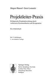 Front cover of Projektleiter-Praxis by Jürgen Hansel