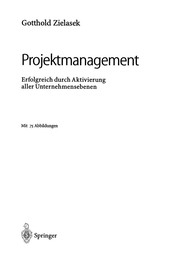 Cover of Projektmanagement by Gotthold Zielasek