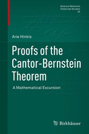 Front cover of Proofs of the Cantor-Bernstein Theorem by Arie Hinkis