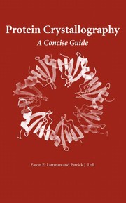 Cover of Protein crystallography by Eaton Lattman