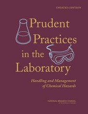 Front cover of Prudent practices in the laboratory by National Research Council (U.S.). Committee on Prudent Practices in the Laboratory