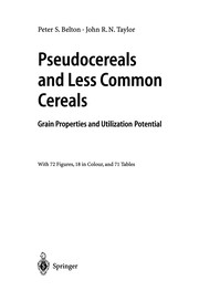 Front cover of Pseudocereals and Less Common Cereals by Peter S. Belton