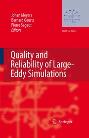 Front cover of Quality and reliability of large-eddy simulations by Bernard Geurts
