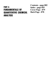 Cover of Vogel's textbook of quantitative chemical analysis by Arthur Israel Vogel