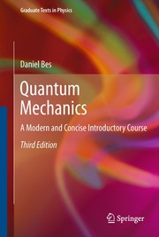 Cover of Quantum Mechanics by Daniel Bes