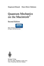 Front cover of Quantum Mechanics on the Macintosh ® by Siegmund Brandt