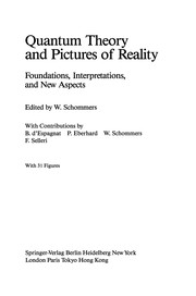Front cover of Quantum Theory and Pictures of Reality by Wolfram Schommers