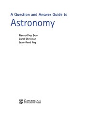 Cover of A question and answer guide to astronomy by Pierre-Yves Bely