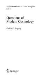 Front cover of Questions of Modern Cosmology by Mauro D'Onofrio