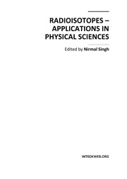 Cover of Radioisotopes - application in physical sciences by Nirmal Singh