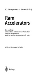 Cover of Ram Accelerators by K. Takayama