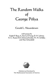 Front cover of The random walks of George Pólya by George Pólya