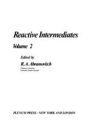 Cover of Reactive Intermediates by R. A. Abramovitch