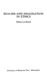Front cover of Realism and imagination in ethics by Sabina Lovibond