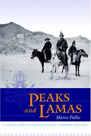 Front cover of Peaks and lamas by Marco Pallis