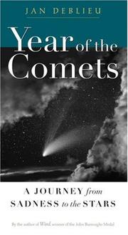 Front cover of Year of the Comets by Jan DeBlieu