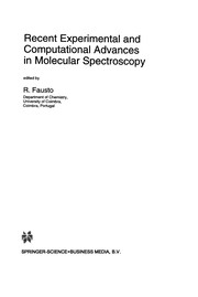 Cover of Recent Experimental and Computational Advances in Molecular Spectroscopy by R. Fausto