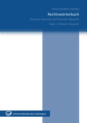 Cover of Rechtswörterbuch by Firous Ebrahim-Nesbat