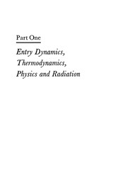 Front cover of Re-entry and Planetary Entry Physics and Technology by W. H. T. Loh