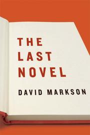 Cover of The Last Novel by David Markson