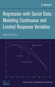 Cover of Regression with social data by Alfred DeMaris