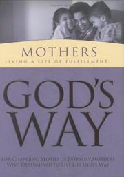 Front cover of God's Way for Mothers by White Stone Books