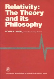 Cover of Relativity by Roger B. Angel