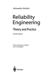 Cover of Reliability Engineering by Alessandro Birolini