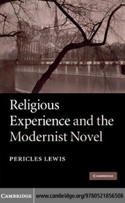 Front cover of Religious experience and the modernist novel by Pericles Lewis