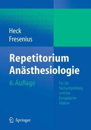Front cover of Repetitorium Anästhesiologie by Michael Heck