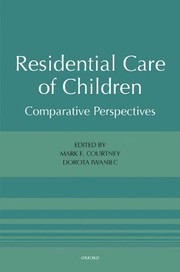 Front cover of Residential care of children by Mark E. Courtney