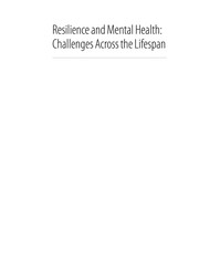 Front cover of Resilience and mental health by Steven M. Southwick