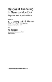 Front cover of Resonant Tunneling in Semiconductors by L. L. Chang