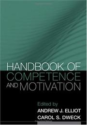 Cover of Handbook of competence and motivation by Andrew J. Elliot
