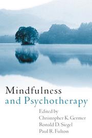 Front cover of Mindfulness and psychotherapy by Christopher K. Germer
