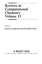 Front cover of Reviews in computational chemistry by Donald B. Boyd