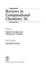 Front cover of Reviews in computational chemistry by Kenny B. Lipkowitz