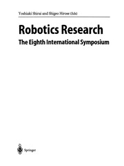 Cover of Robotics Research by Yoshiaki Shirai