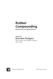 Cover of Rubber compounding by Brendan Rodgers