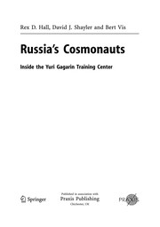 Cover of Russia's cosmonauts by Rex D. Hall