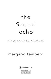 Cover of The sacred echo by Margaret Feinberg