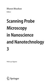 Cover of Scanning Probe Microscopy in Nanoscience and Nanotechnology 3 by Bharat Bhushan