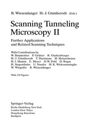 Cover of Scanning Tunneling Microscopy II by Roland Wiesendanger