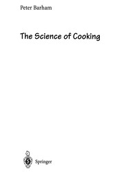 Cover of Science of cooking by Peter Barham